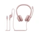 Гарнітура Logitech H390 USB Rose (981-001281) Рожевий - зображення 17