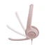 Гарнітура Logitech H390 USB Rose (981-001281) Рожевий - зображення 20