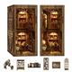 Бук Нук Бібліотека старих книг Інтер'єрний конструктор Ancient Book Collection Room DIY Book Nook BV02-008 - зображення 9