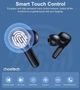 Bluetooth-гарнітура Choetech BH-T06 TWS bluetooth Чорний - изображение 11