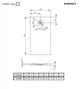 Душовий піддон RADAWAY Kyntos F 210x80 колір чорний HKF21080-54 - зображення 7