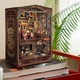 Бук Нук Чарівна студія Інтер'єрний конструктор Magic Studio DIY Wooden Book Nook Kit SQ-54 - изображение 9