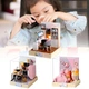 Румбокс Конструктор 3D DIY Cute Room Corner of Happiness Ляльковий будинок QT-030 - изображение 9