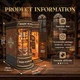 Бук Нук Магазин чарівних паличок Інтер'єрний конструктор Magic Wand Store DIY Book Nook Kit SQ-51 - изображение 7