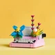 Конструктор LEGO Creator Печатная машинка 363 детали пластиковая разноцветная 31169 - изображение 10