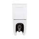 Унитаз напольный Qtap Leo Ultra Quiet 620x355x790 мм дюропластовое сиденье Soft-close белый - изображение 7