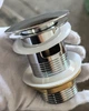 Донный клапан автоматический Click-Clack 1 1/4" хром металлический с переливом Zerix BV-09 - изображение 11