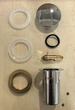 Донный клапан автоматический Click-Clack 1 1/4" хром металлический с переливом Zerix BV-09 - изображение 13