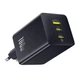 Мережевий зарядний пристрій Baseus EnerFill FE11 100W 2 x USB-C + USB-A Black (P10182102123-00) - зображення 2