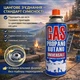 Газовый баллон цанговый 227 г 28шт для обогревателей, туристических горелок, газовый картридж, туристический газ - изображение 2