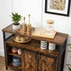 Komoda Leobert 100 x 33 x 80 cm Rustykalny brąz (model_2087_1) - obraz 7