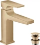 Смеситель для раковины HANSGROHE Metropol 32507140 бронза с донным клапаном Push-Open - изображение 1