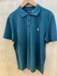 Мужская футболка POLO S глубокий бирюзовый - изображение 3