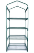 Мини теплица 4 полки 160x68x50 см для балкона и сада полиэтилен Carruzzo LS-2413 - изображение 5
