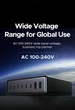 Зарядний пристрій Ugreen X766 200W 8 портів - изображение 9