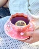 Чашка с блюдцем Pink pearl, 240 мл - изображение 5