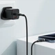 Кабель Acefast C22-04, USB to Type-C, 3A, Nylon Braid, Aluminum Alloy + TPE connectors, 1.2 м Black (6974316285144) - изображение 7