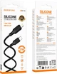 Кабель Borofone BX113 Lenny PD silicone charging data cable iP 1 м Black (6941991115370) - зображення 5