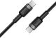 Кабель Acefast C22-03, Type-C to Type-C, 60W, 3A, Nylon Braid, Aluminum Alloy + TPE connectors, 1.2 м Black (6974316285137) - изображение 4