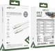 Кабель Acefast C24-03, Type-C to Type-C, 60W, 3A, Braided wire, Zinc alloy + TPE connectors, 1.2 м White (6974316286257) - изображение 5