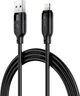Кабель Acefast C16-06, USB to iP, 2.4A, TPE, TPU connectors, 2 м Black (6974316286271) - изображение 4