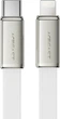 Кабель Acefast C24-01, USB to iP, 30W, Braided wire, Zinc alloy + TPE connectors, 1.2 м White (6974316286240) - изображение 1