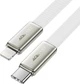 Кабель Acefast C24-01, USB to iP, 30W, Braided wire, Zinc alloy + TPE connectors, 1.2 м White (6974316286240) - изображение 3