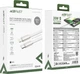 Кабель Acefast C24-01, USB to iP, 30W, Braided wire, Zinc alloy + TPE connectors, 1.2 м White (6974316286240) - изображение 5
