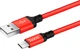 Кабель Hoco X14 Times Speed original USB 2.0 >Micro 5P 1 м red (6957531062851) - изображение 3