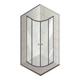 Бокс душевой с гидромассажем Mixxus STRONG SBH02-90x90x215-FB SATIN низкий поддон (MI6890) - изображение 5