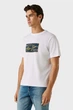 Чоловіча біла футболка SUEN Pepe Jeans L PM5010317 - зображення 3