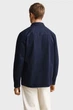 Чоловіча темно-синя сорочка TWILL OVERSHIRT Gant L 3250309 - изображение 3