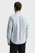 Чоловіча блакитна сорочка CLASSIC Gant XL 3260026 - изображение 3