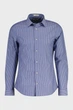 Чоловіча синя сорочка у смужку SLIM POPLIN STRETCH Gant M 3260030 - изображение 1