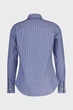 Чоловіча синя сорочка у смужку SLIM POPLIN STRETCH Gant M 3260030 - изображение 2
