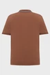 Чоловіче коричневе поло COLLAR Gant XL 2014119 - изображение 2