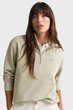 Жіноча бежева спортивна кофта SHIELD HALF-ZIP Gant L 4200561 - изображение 4