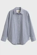 Жіноча сорочка у смужку STRIPE POPLIN Gant 34 4300665 - изображение 6
