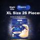 Подгузники Pampers Overnight для сна, размер XL, 26 шт, ультратонкие - изображение 5