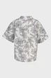 Жіноча біла лляна сорочка з візерунком FLORAL PRINT Gant 34 4300645 - изображение 2