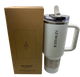 Термос термокружка Stanley Quencher ProTour Flip Straw Tumbler из нержавеющей стали White 1,18 л KT7001989 - изображение 1