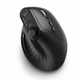 Бездротова вертикальна миша T29 чорна, Bluetooth 5.2 + 2.4G, 10 кнопок, DPI 800–4000, акумулятор 500 мА·год, USB Type-C - зображення 1