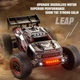 Машинка на радиоуправлении ZLL SG316 MAX 1:16 Black RC – монстр-трак 4WD с бесколлекторным двигателем, металлической трансмиссией, LED-подсветкой, до 80 км/ч, до 40 минут, до 300 м - изображение 6