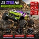 Машинка на радиоуправлении ZLL SG116 PRO 1:16 Green/Purple RC - монстр-трак 4WD с полностью пропорциональным управлением, LED-подсветкой, до 40 км/ч, до 30 минут, до 150 м - изображение 3