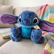 М'яка плюшева іграшка Стіч (Stitch) 30 см синя – плюшева іграшка для дітей, подарунок хлопчику та дівчинці - изображение 2
