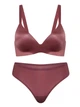 Женский комплект белья Victoria's Secret лиф Push-Up и трусики тонги 1160555842 (Розовый 40DD/XXL) - изображение 1