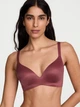 Женский комплект белья Victoria's Secret лиф Push-Up и трусики брифы 1160217273 (Розовый 36D/L) - изображение 2