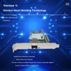 Сетевая карта PERCKO Intel 82599 Chip PCI-Ex8 10G Gigabit Fiber Optic Network Card X520-DA1, SFP+ Server E10G41BF, совместимая с X520T1 M2, для подключения к гигабитной сети. - изображение 7