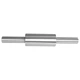 Скалка из нержавеющей стали Rolling Pin с вращающимся валиком 30 х 5 см (R97330-30) - изображение 1