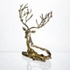 Декоративна фігурка Олень 20х8х25 см металевий сріблястий HP-7-16 - зображення 4